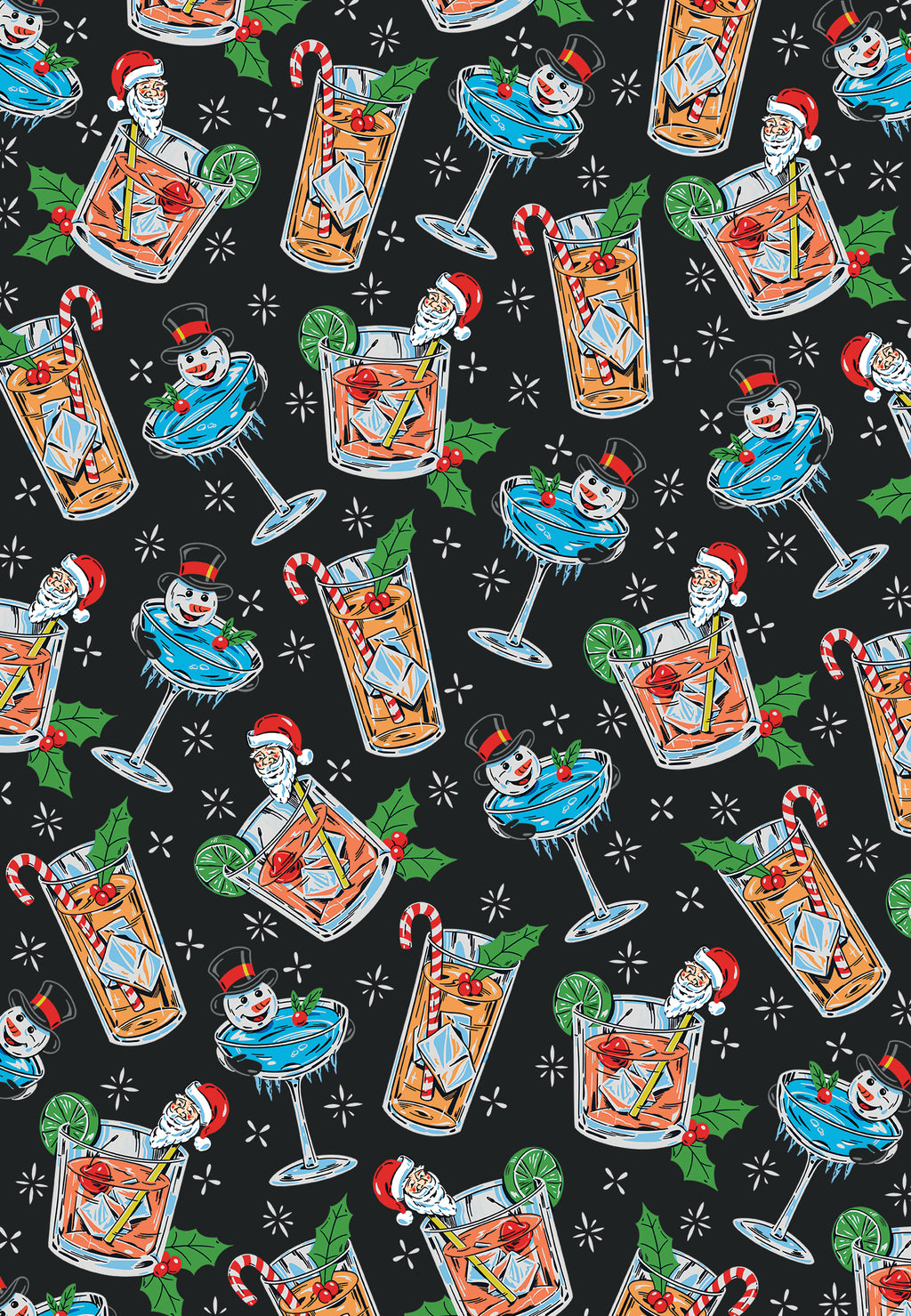 Holiday Spirits Gift Wrap Bundle