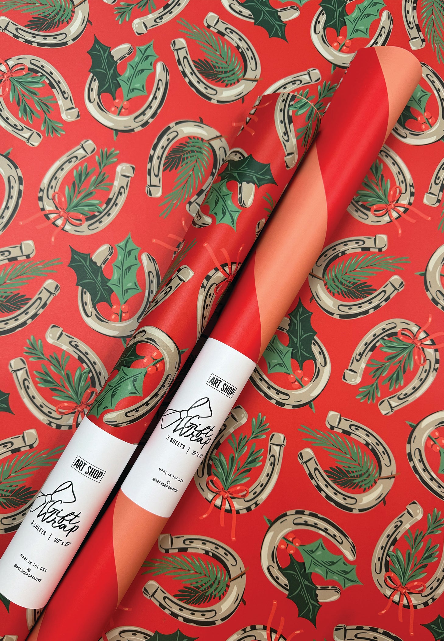 Santa Shoes Holiday Wrap Bundle